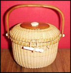 Miniature Nantucket Basket Purse