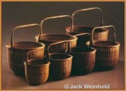 antique nantucket basket group photo